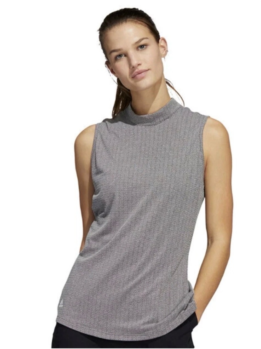 🌺ADIDAS MOCK NECK SLEEVELESS TOP - Picture 2 of 8